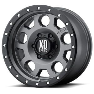 XD Series XD126 Enduro Pro 16X8 Matte Gray with Black Rimg