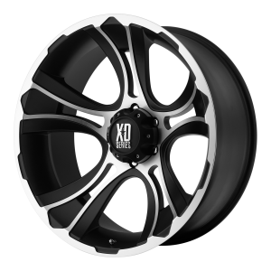 XD SERIES XD801 CRANK 18X9 Matte Black Machined