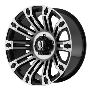 XD Series XD810 Brigade 22X10 Black Machined
