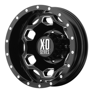 XD SERIES XD815 Battalion Rear 17X6 Gloss Black With Milled Accents