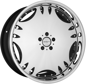 Zenetti Heir 22X10.5 Machined Black Chrome Lip