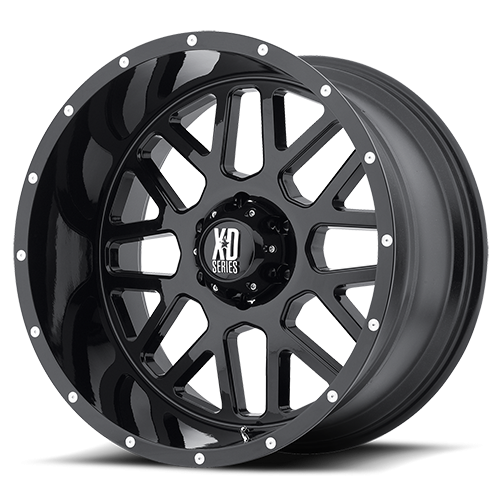 XD Series XD820 Grenade 20 X 12 Inch Rims (Satin Black) XD Series