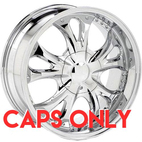 Starr 808 Chrome Centercaps