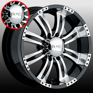 Incubus 501 Poltergeist Chrome Caps (8 Lug) (e68)