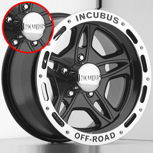 Incubus 511 Chrome Caps (8 Lug) (e68)