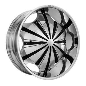 Starr 619 Chrome Caps