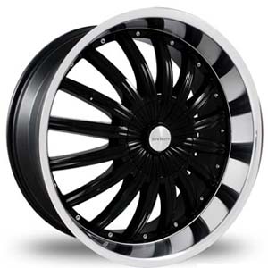 Divinity D18 Black Center Cap