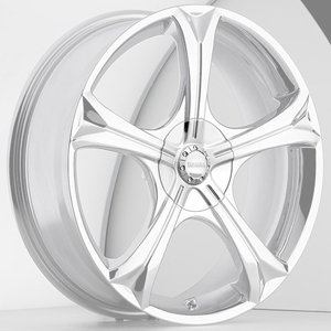 Akuza 347 Patina Chrome Caps