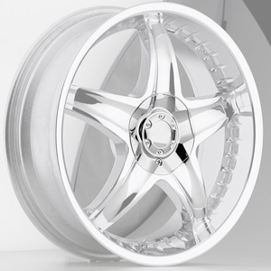 Akuza 360 Phiz Chrome Caps