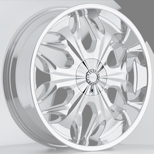 Akuza 508 Reaper Chrome Caps