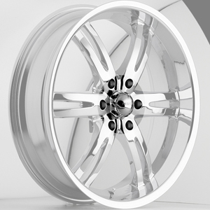 Akuza 701 Dominion Chrome Caps