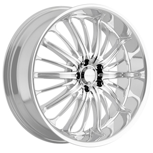 Akuza 761 Belle Chrome Caps