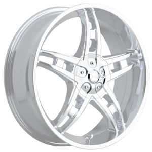 Akuza 822 Genesis Chrome Caps