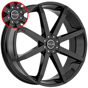 Akuza 843 Zenith Gloss Black Cap