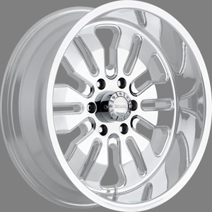 Akuza Rigid Chrome Caps