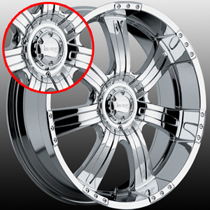 Incubus 501 Poltergeist Chrome Caps