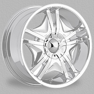 Incubus 516 Hellion Chrome Caps