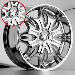 Incubus 716 Jinx Chrome Cap