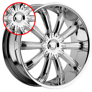 Incubus 765 Awakening Chrome Caps