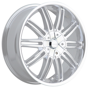 Incubus 821 Prisa Chrome Caps