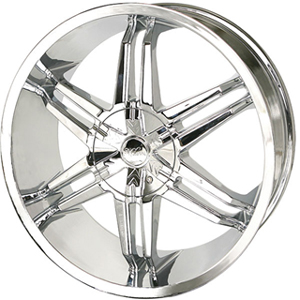 Milanni 357 Magnum Chrome Center Caps