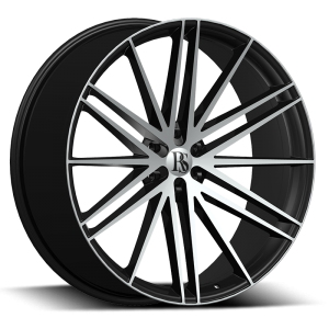 Red Sport RSW-120B Rims (Black Machined) | 26 X 10