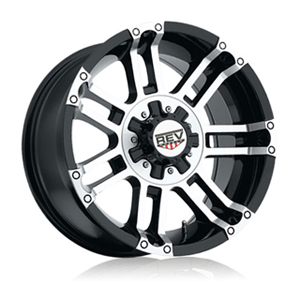 Rev 909 Crusher Matte Black Machined Center Cap