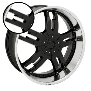 Starr 958 Dominator Black Full Insert