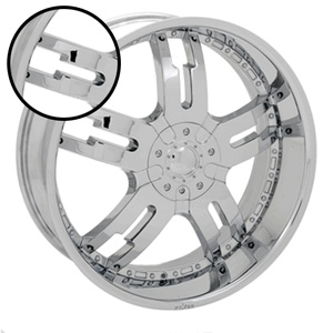 Starr 958 Dominator Chrome Full Insert