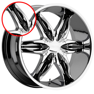 Viscera VSC 778 Black Inserts