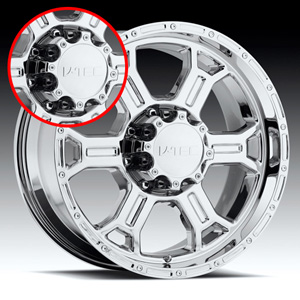 Vision 372 Raptor Chrome Long Caps