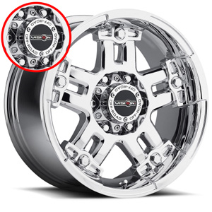 Vision 394 Warlord Chrome Caps